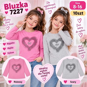 Bluzka dziewczęca  8-16 lat