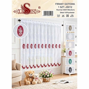 Firanka gotowa  400x180cm (± 5cm)