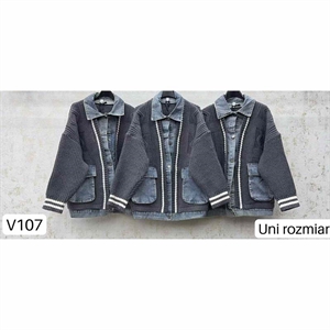 Sweter damski zapinany na guziki