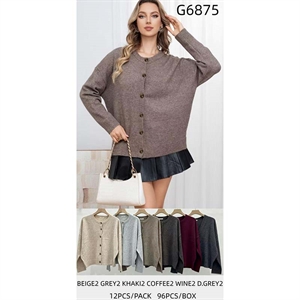 Sweter damski zapinany na guziki