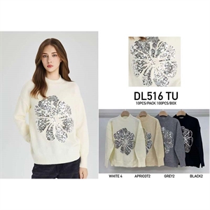Sweter damski z golfem