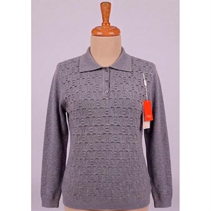 Sweter damski z kołnierzykiem  S-2XL
