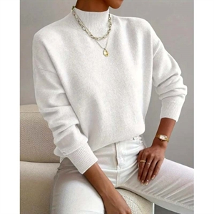 Sweter damski z golfem