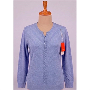 Sweter damski z dekoltem w serek  M/L-XL/2XL