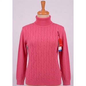 Sweter damski z golfem  L/XL-2XL/3XL