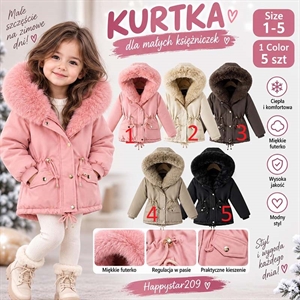 Kurtka dziewcżęca 1-5 lat