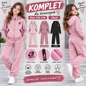 Komplet dziewczęcy 134-164