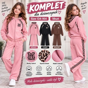 Komplet dziewczęcy 134-164