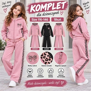 Komplet dziewczęcy 116-146