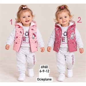 Komplet ocieplany niemowlęcy produkt Turecki  6-12M