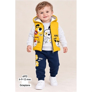 Komplet ocieplany niemowlęcy produkt Turecki  6-12M