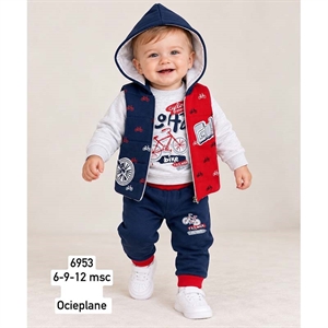 Komplet ocieplany niemowlęcy produkt Turecki  6-12M