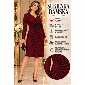 Sukienka damska produkt Polski L-3XL