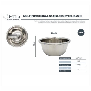 Wielofunkcyjna umywalka ze stali nierdzewnej