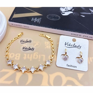 Komplet Bransoletka + Kolczyki