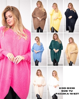 Sweter damski  w serek