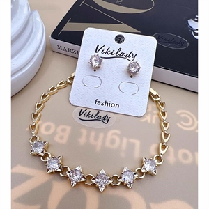 Komplet Bransoletka + Kolczyki