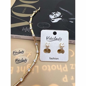 Komplet Bransoletka + Kolczyki