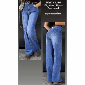 Jeansy damskie  L-4XL big size
