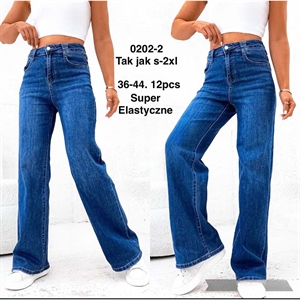 Jeansy damskie  S-2XL (36-44)