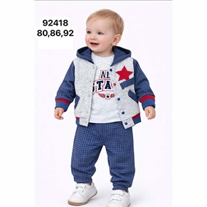 Komplet niemowlęcy produkt Turecki  80-92