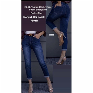 Jeansy damskie  26-32