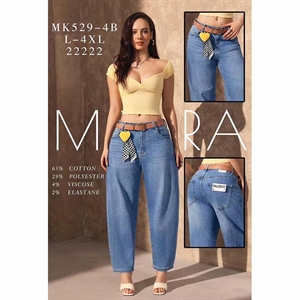 Jeansy damskie M'sara  L-4XL