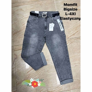 Jeansy mom fit Big Size  L-4XL