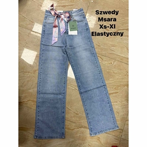 Jeansy szerokie nogawki M'sara  XS-XL