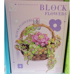 Zabawka - klocki kwiaty