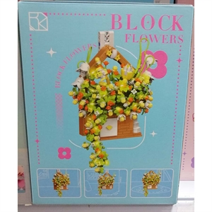 Zabawka - klocki kwiaty