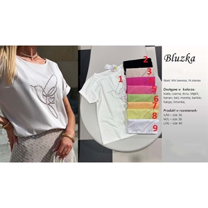 Bluzka damska produkt Polski S/M L/XL(36-38)