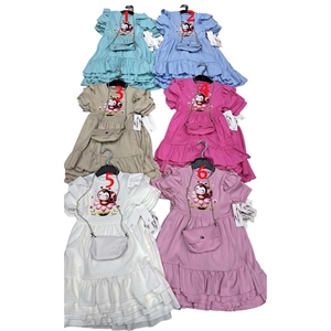 Sukienka dziewczęca (3-8)