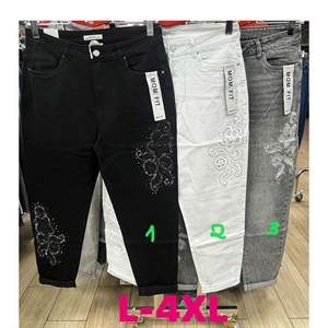 Jeansy damskie L-4XL