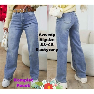 Jeansy damskie 38-48