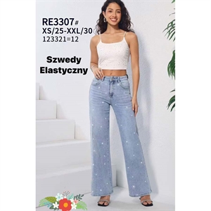 Jeansy damskie XS-2XL