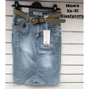Spódnica jeansowa damska Msara  XS-XL