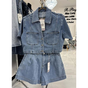 Komplet jeansowy damski  34-42