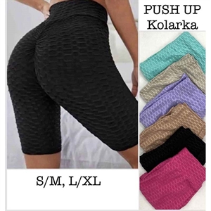 Kolarki damskie Push Up  S/M-L/XL