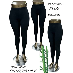 Legginsy bambusowe damskie Big Size  5/6XL-8/9XL