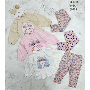 Komplet dziewczęcy  1-5 lat