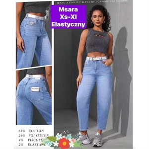 Jeansy damskie M'sara  XS-XL