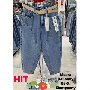 Jeansy balloony M'sara  XS-XL
