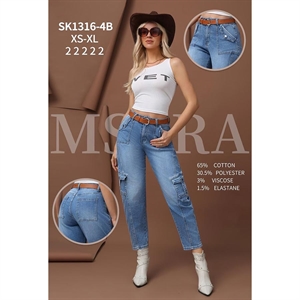Jeansy damskie M'sara  XS-XL