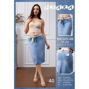 Spódnica jeansowa damska Msara  30-40