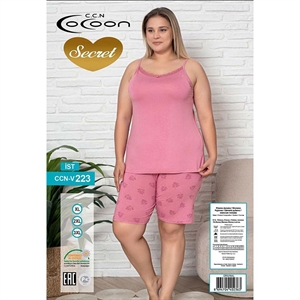 Piżama damska Wiskoza (XL-3XL) - Turecki Produkt