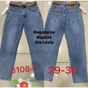 Jeansy damskie Big Size  29-36(M-3XL)