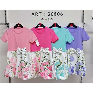 Sukienka dziewczęca  4-14 lat