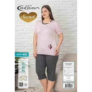 Piżama damska Wiskoza (XL-3XL) - Turecki Produkt