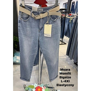 Jeansy mom fit Big Size  L-4XL